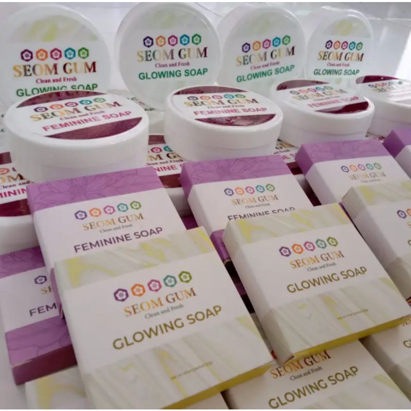 SABUN SEOM GUM-SEOMGUM SOAP-SERUM SAFFRON-GLOWING SERUM SAFFRON BY VIES-SEOMGUM GLOWING SOAP-SEOMGUM