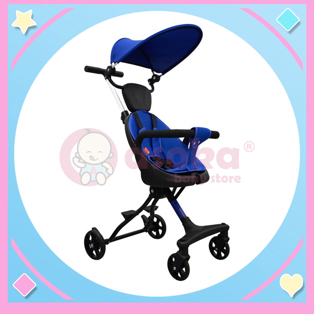 Stroller Labeille Travelling Micro Trike 8870 Egg ASOKA