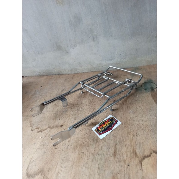 behel begel jepit Rak kranjang belakang honda C70 C50 tebal standar original