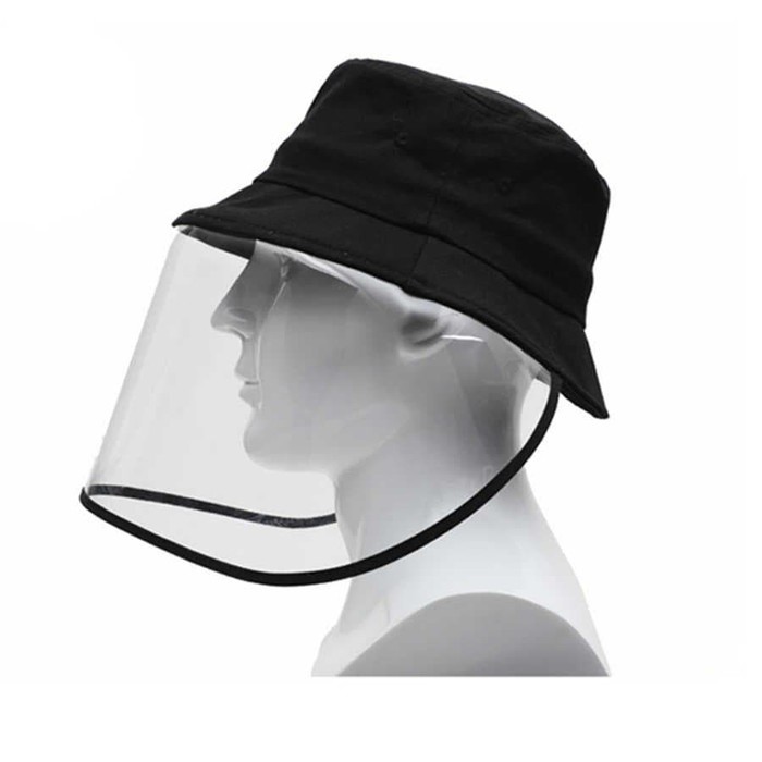 PBB protective bucket hat topi anti virus corona debu apd alat perlindungan diri shield face protect