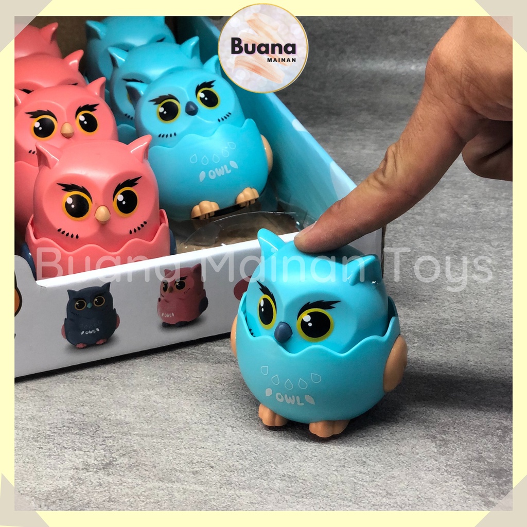 MAINAN KECIL FUNNY ANIMAL RUNNING OWL MAINAN EDUKASI ANAK BALITA COWO CEWE PET LUCU 753