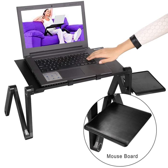 Laptop stand Meja laptop portable Meja lipat laptop Stand laptop