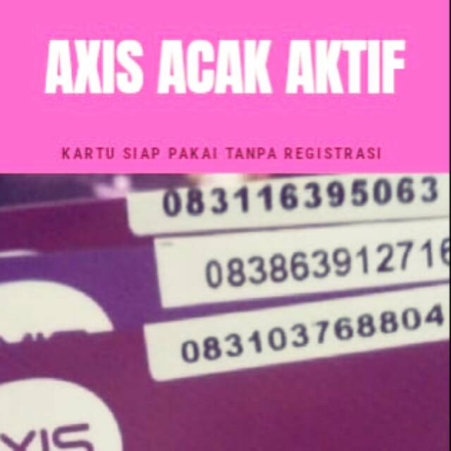 PERDANA AXIS AKTIF NMR ACAK