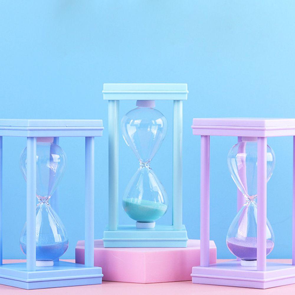 Populer Jam Pasir Timer Anak-Anak Nikmat Desktop Dasar Plastik Sikat Gigi Shower Timer