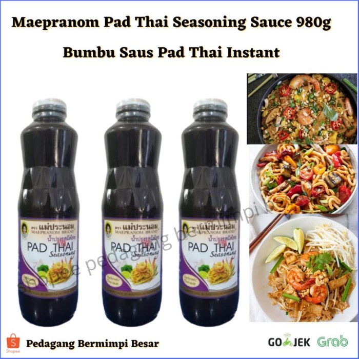 Jual MAEPRANOM PAD THAI SEASONING 750ML Shopee Indonesia
