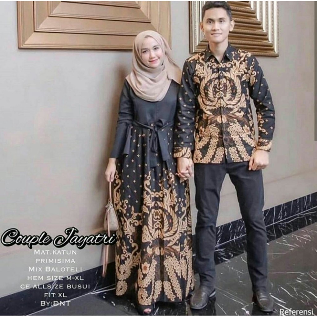 20+ Inspirasi Baju Batik Couple