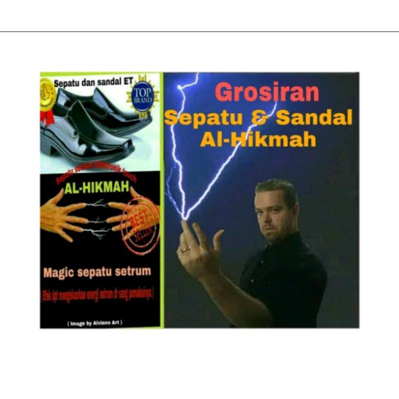 Sepatu listrik terapi dan sandal listrik high voltage 15.000 volt
