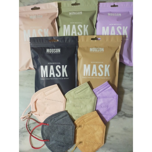 Masker Face Mask Mouson KN95 Isi 10pcs
