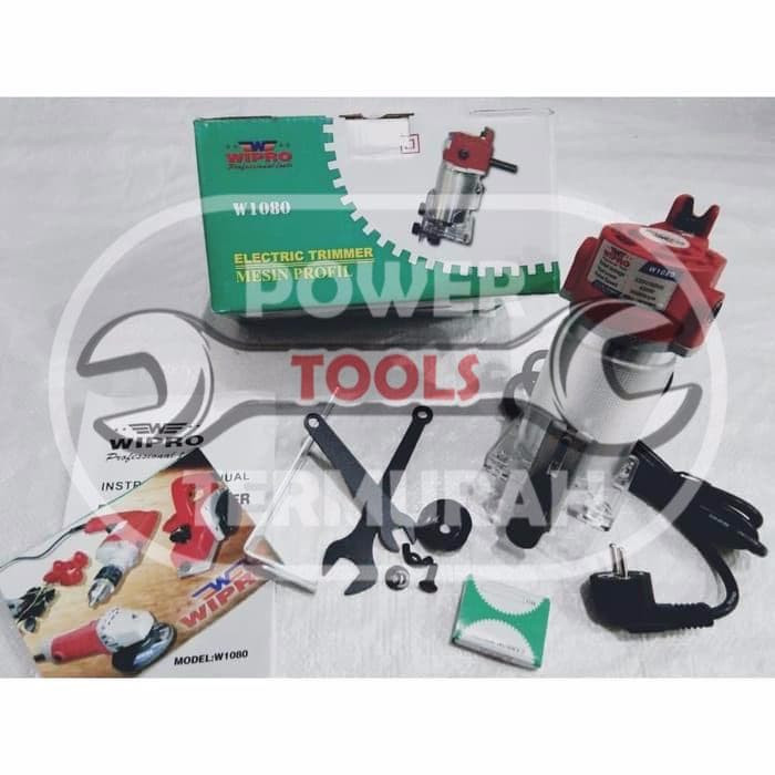 MESIN PROFIL KAYU WIPRO TRIMMER ROUTER 1/4" MAKASSAR MURAH