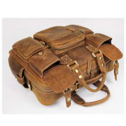 Tas Selempang Kulit Asli Crazy Horse Leather - Alpen by Napoleon