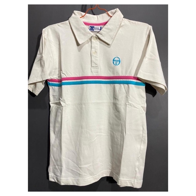 Polo Shirt Sergio Tacchini Classic White