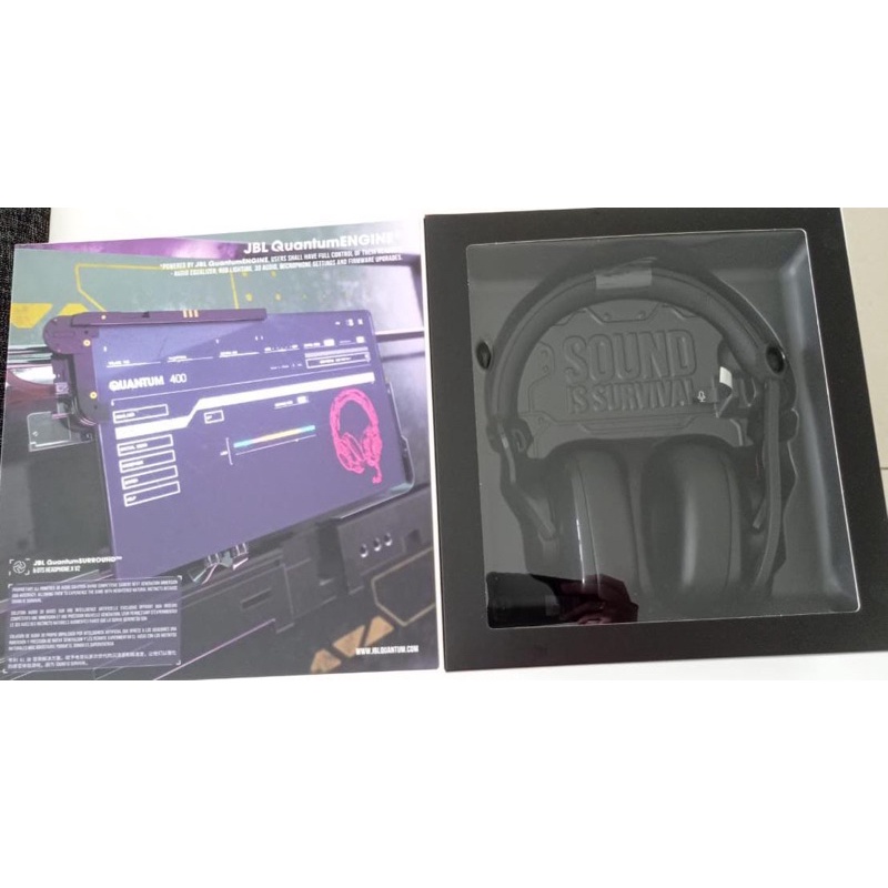 JBL Quantum 400 Over- Ear Geaming Headset