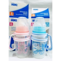 (CI0335) botol huki Orthodontic Nipple with Handle 120ml