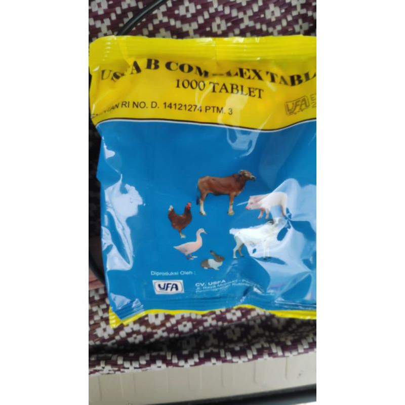 Vitamin B complex isi 1000