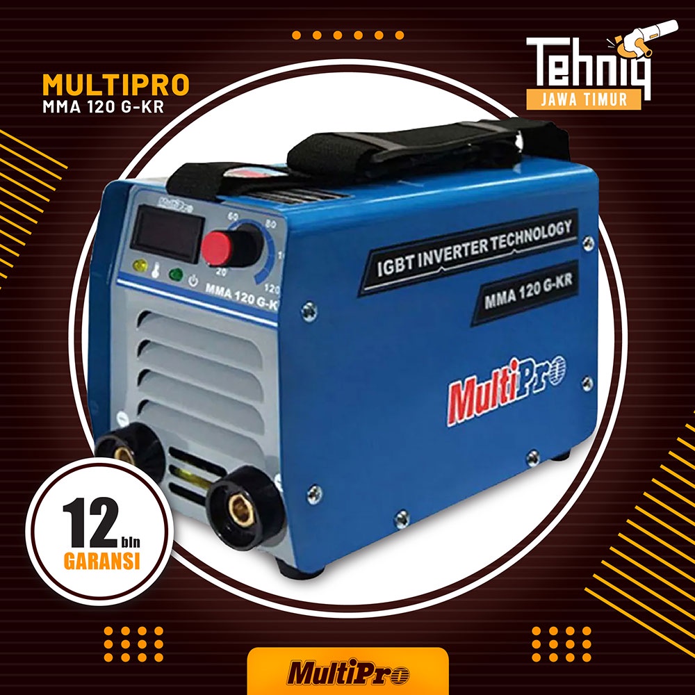 MULTIPRO Mesin Las Listrik IGBT MMA 120 G-KR / Trafo Las Listrik