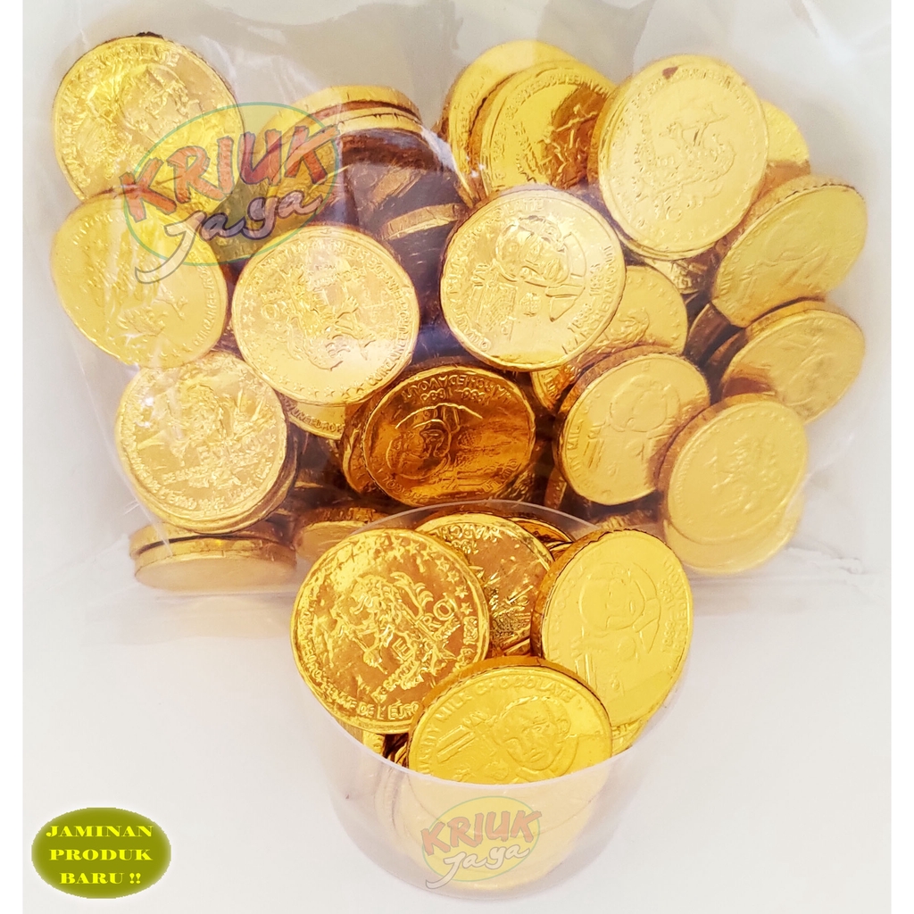 

Coklat KOIN EMAS KECIL D29 mm