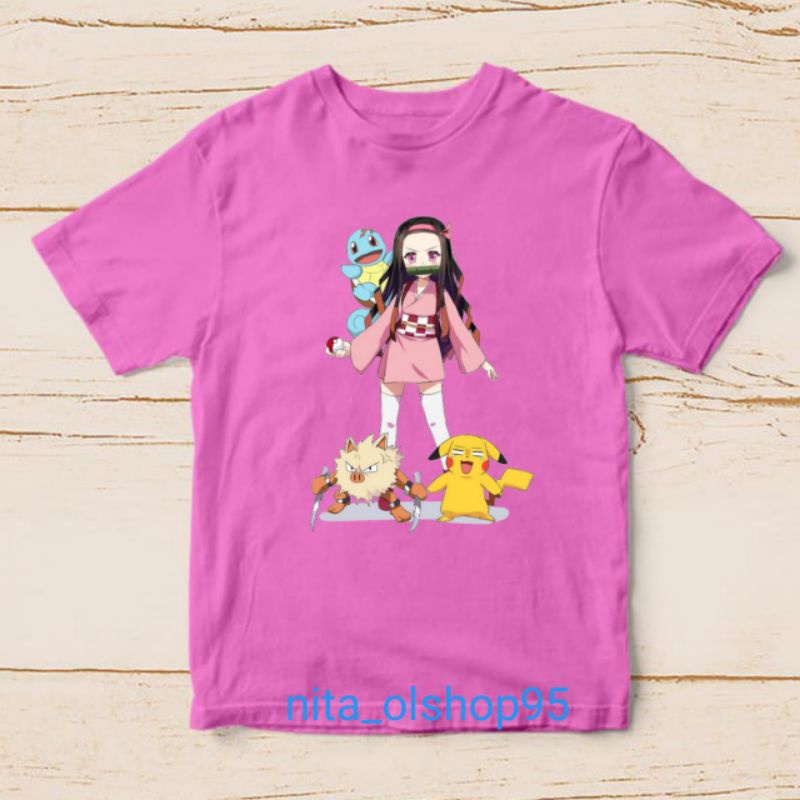 baju anak karakter pokemon anime terlaris