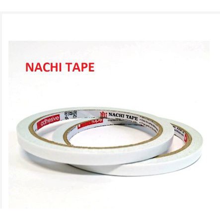 

ISOLASI Selotip 2 Sisi Double Side Tape Nachi 12 mm x 10 Yard