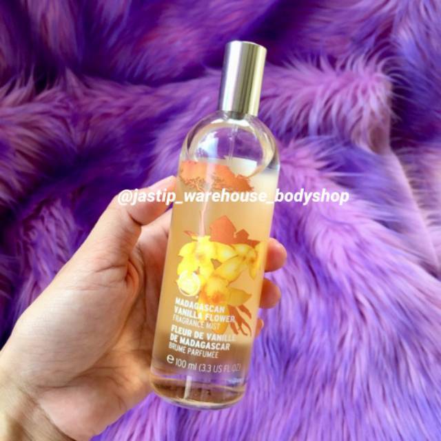MADAGASCAN VANILLA FLOWER BODY MIST 100ML THE BODY SHOP
