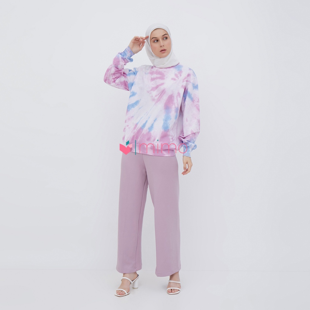 Bluepink sweater tie dye