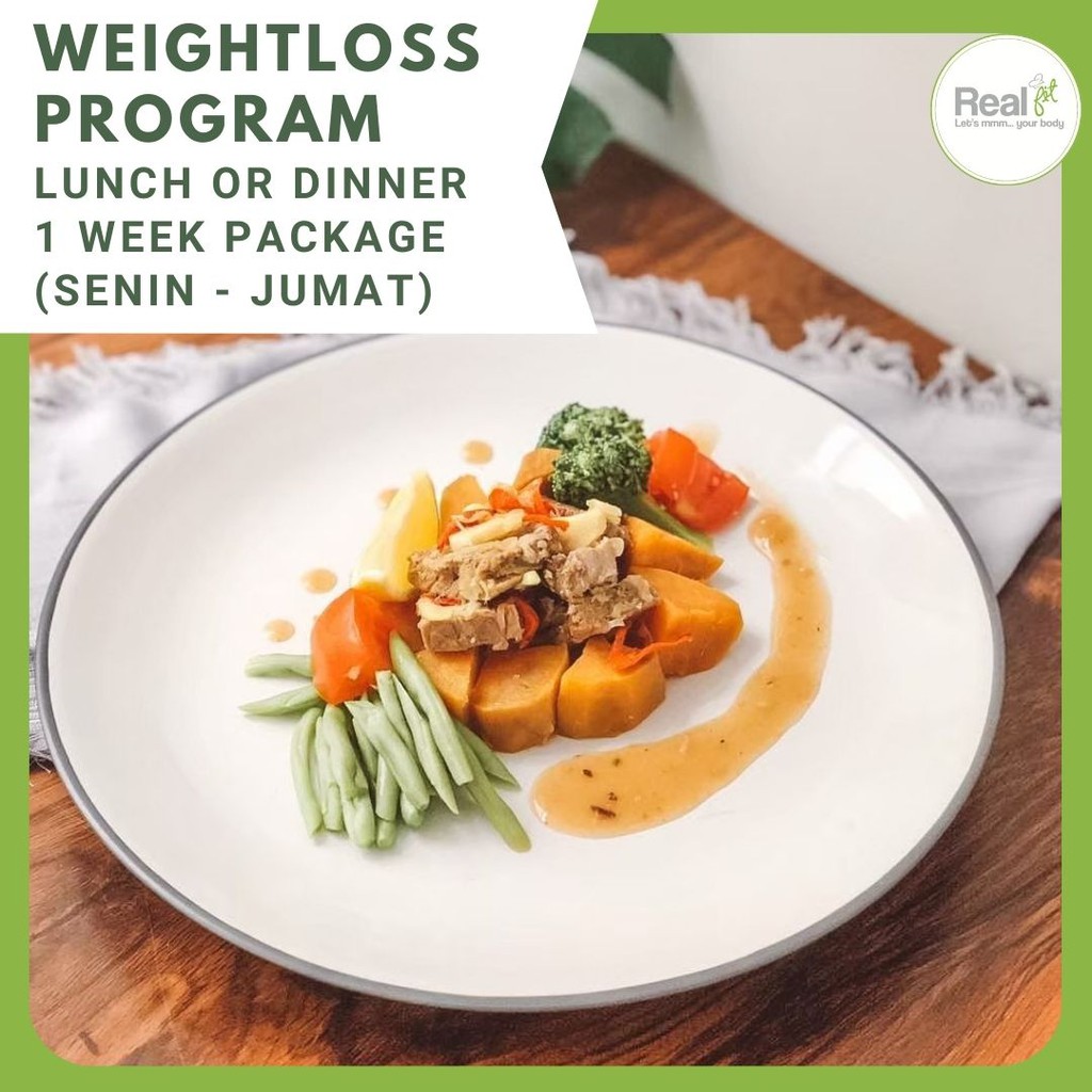 

Weightloss Diet Lunch OR Dinner Only ONE WEEK (Senin-Jumat)