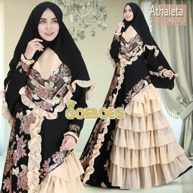 Gamis syar'i Athaleta part 2 by Goeboeg