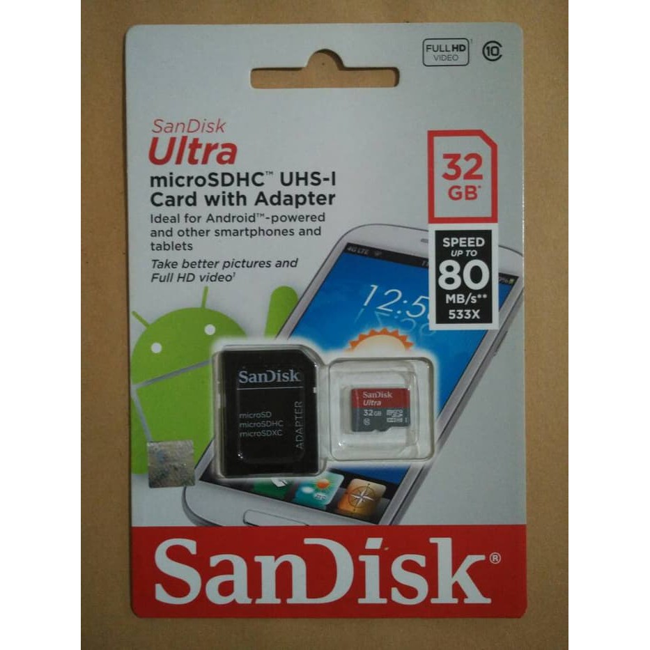 microsd sandisk 32GB