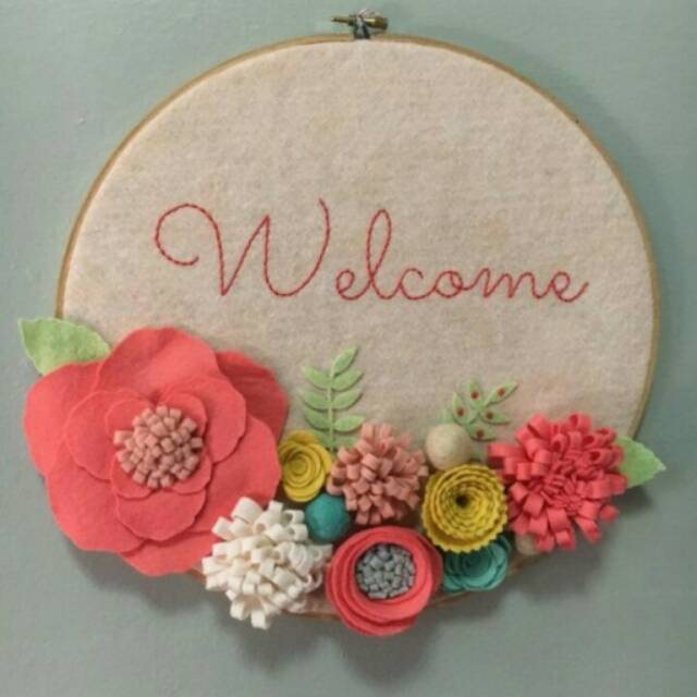 

Embroidery flanel Art