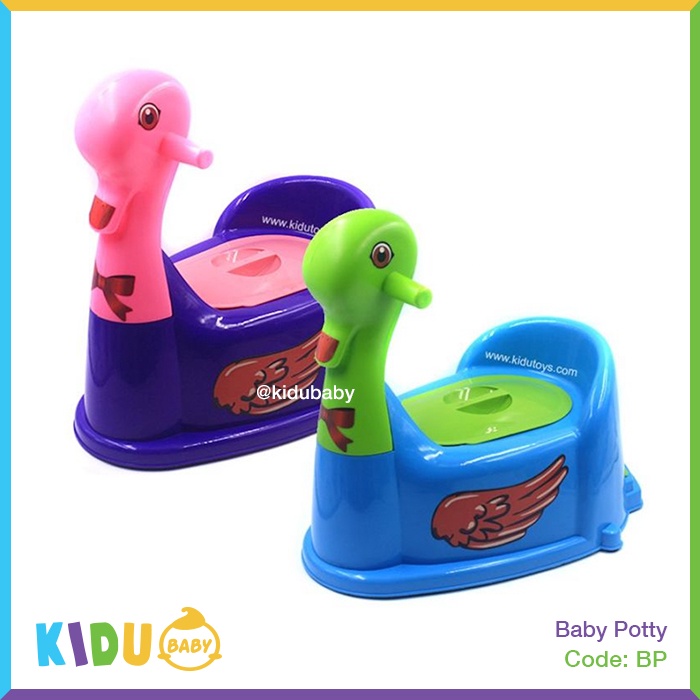 Tempat Belajar Buang Air Baby Potty WC Jongkok Duduk Kidu Baby