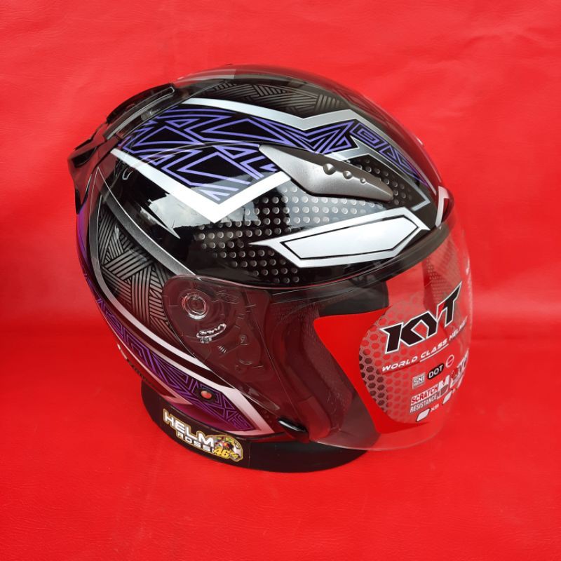 KACA Visor HELM KYT DJ MARU GALAXY SLIDE ORIGINAL KYT pnp INK CENTRO ORIGINAL