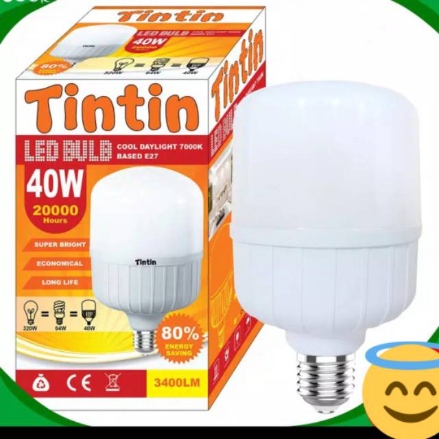 Bohlam Lampu Led Capsule 20w,15w,10w,5w Merk Tintin