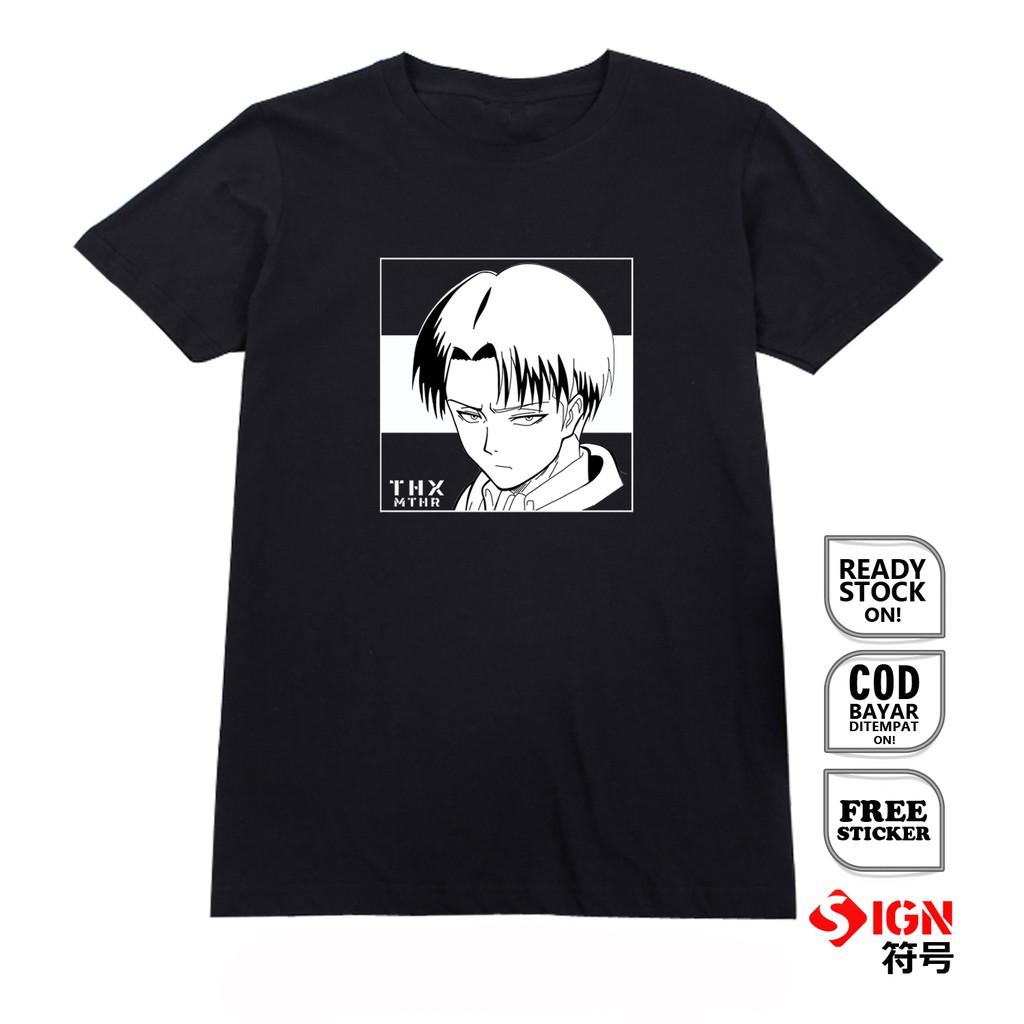 KAOS LEVI ACKERMAN SNK PASUKAN SHINGEKI NO KYOJIN ATTACK ON TITAN RIVAILLE ANIME MANGA JAPAN CULTURE