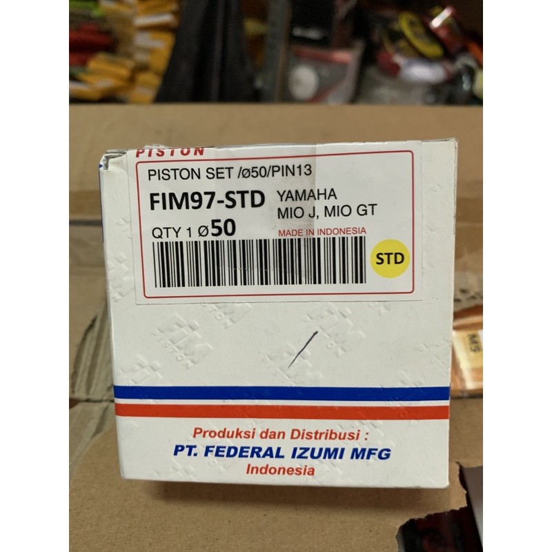 PISTON FIM MIO J UK STD 50 100