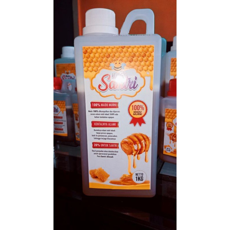 

PROMO MADU SANTRI MULTIFLORA 1000gr |MADU MURNI 100%