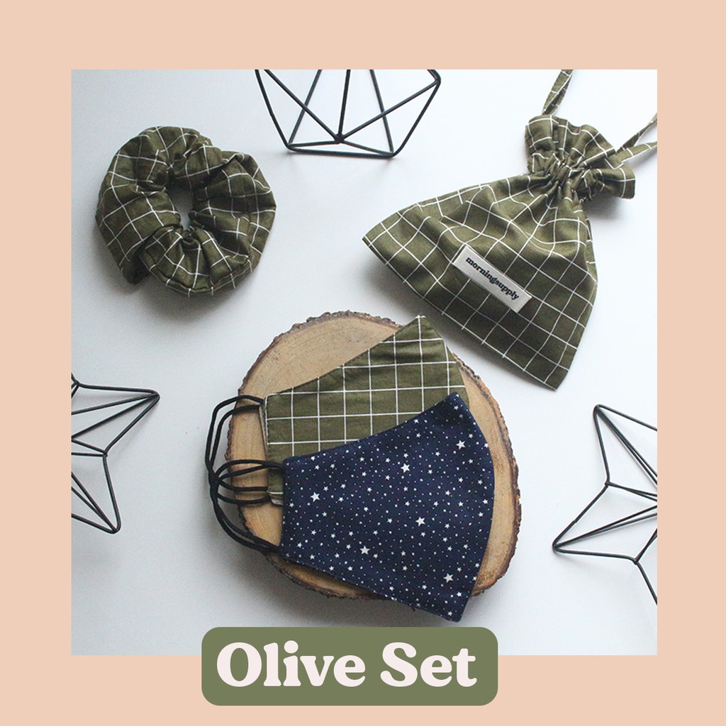

Morning Supply Olive Set