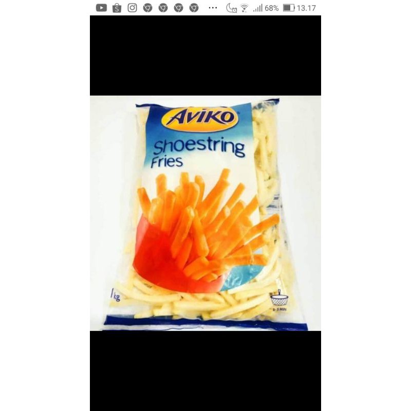 

Kentang frozen aviko / KK 1kg