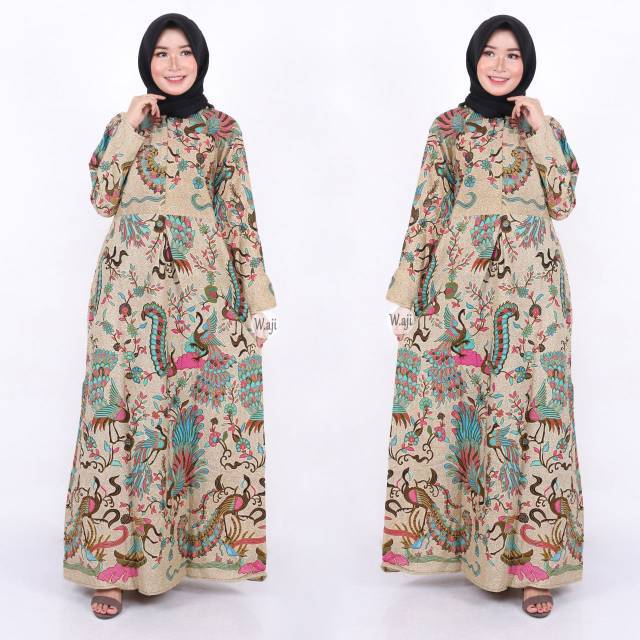 Terbaru Gamis Batik Jumbo Motif Merak Papua Kekinian Ld 120cm Pb 140cm Shopee Indonesia