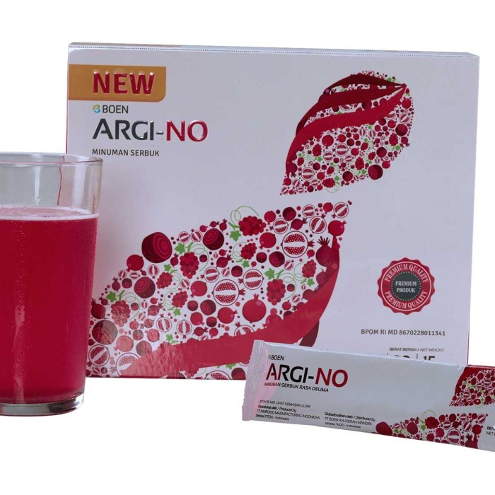 Kesehatan - Argi No - Suplemen Kesehatan Jantung - Argino - Original