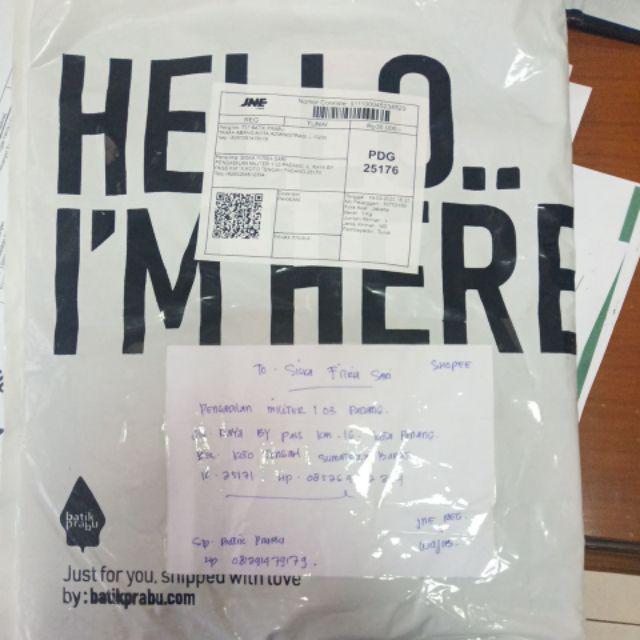 Kemeja Batik Prabu Bahan Katun Baturaden Reguler Fit A529