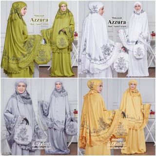 sale mukena azzura bordir 3d timbul mukena murah mukena azzure corneli sutra velvet tas cantik