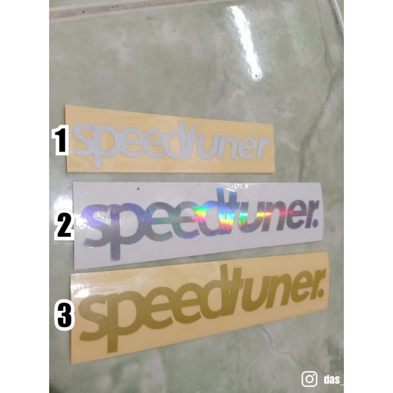 sticker cutting SPEEDTUNER