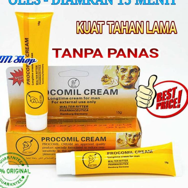 (Star PluS M 2Ap6BY) ORIGINAL PROCOMIL Cream Bukan Mahabbah BUKAN Delay Spray ♥