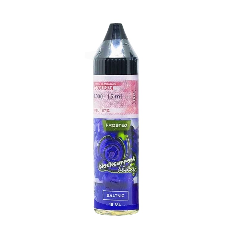 Blackcurrant Khalifa Salt Nicotine E-liquid 15ML 24MG [ vape / rokok elektrik ]