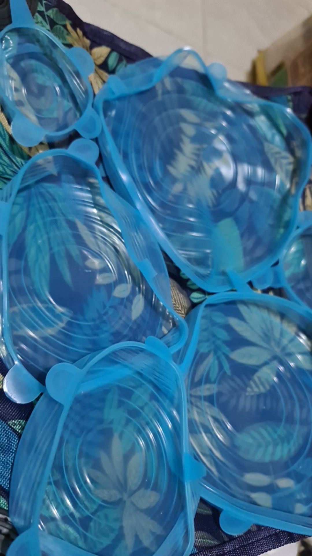 Alat Dapur Penutup Silikon Penutup Makanan 6in1 Untuk Mangkok, Panci & Gelas Food Cover 206-19