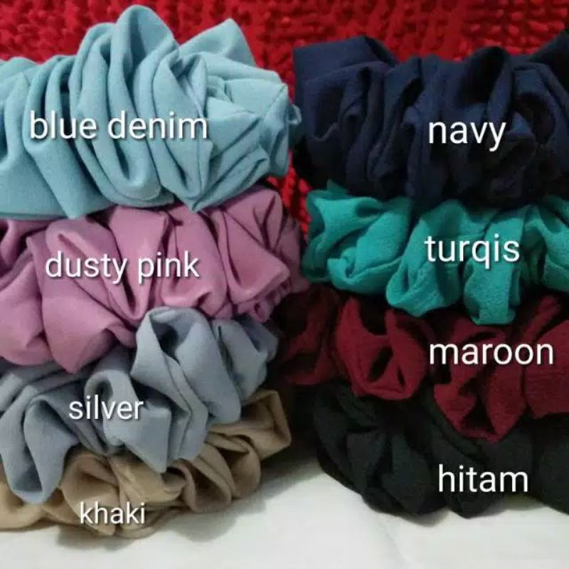 Ikat Rambut Wanita Ikat Rambut Cewek Karet Rambut Pita Rambut Scrunchie Kuncir Rambut Kucir Rambut