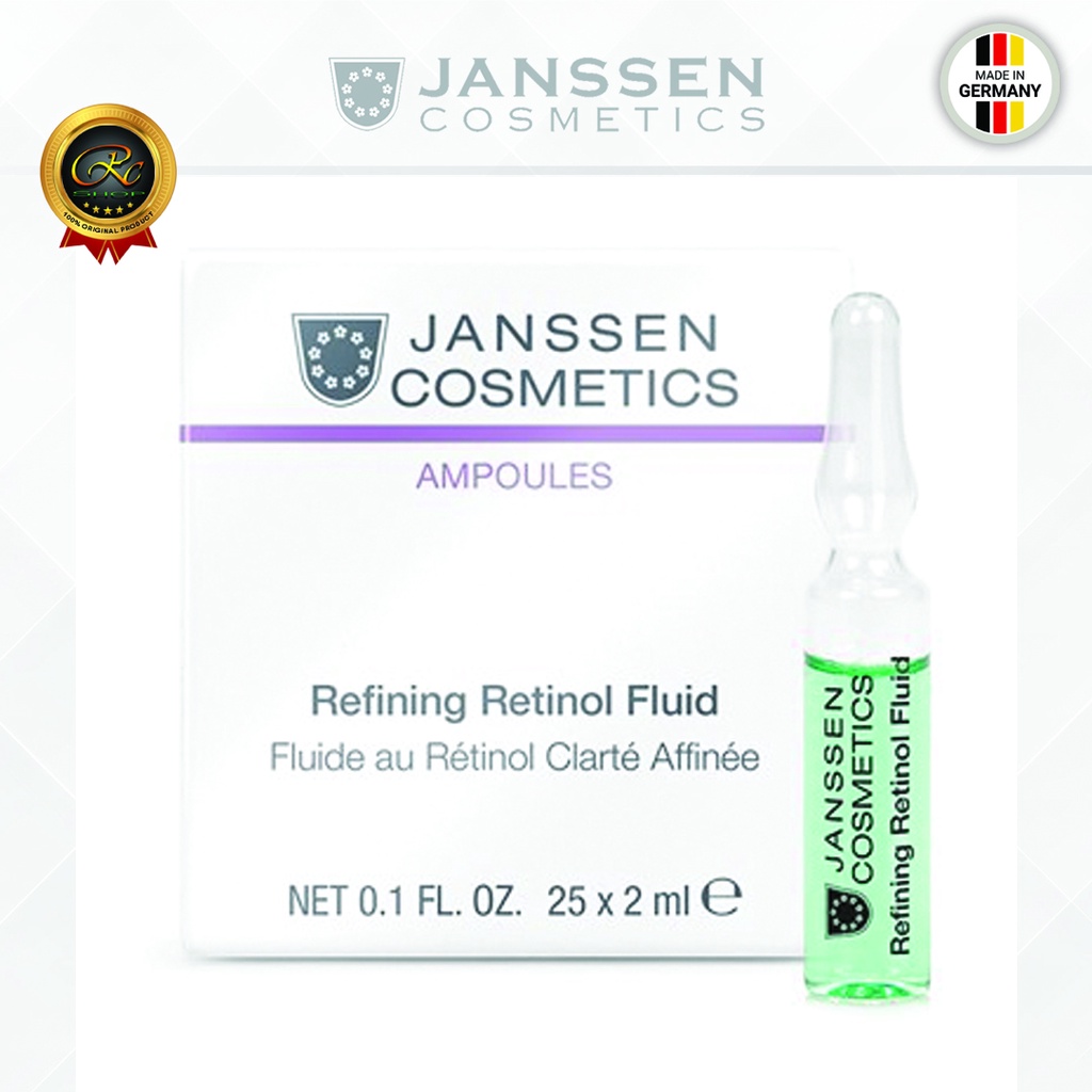 Image of Serum Wajah Janssen Cosmetics REFINING RETINOL FLUID Untuk Kulit Berminyak, Berjerawat #0