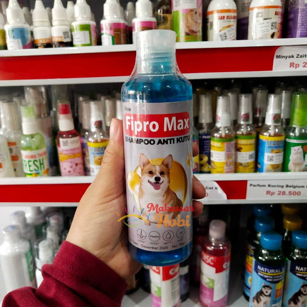 Fipro Max Shampo Anjing Sampo Shampoo Bulu Anti Kutu Tick &amp; Flea 250ml