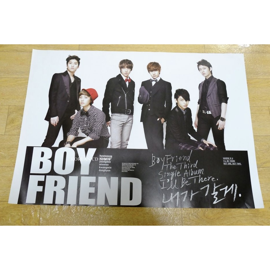(Event) Ready Stock  Poster Boyfriend BF IYAH Love Style I'll be There Big Bang Still Alive Album SM