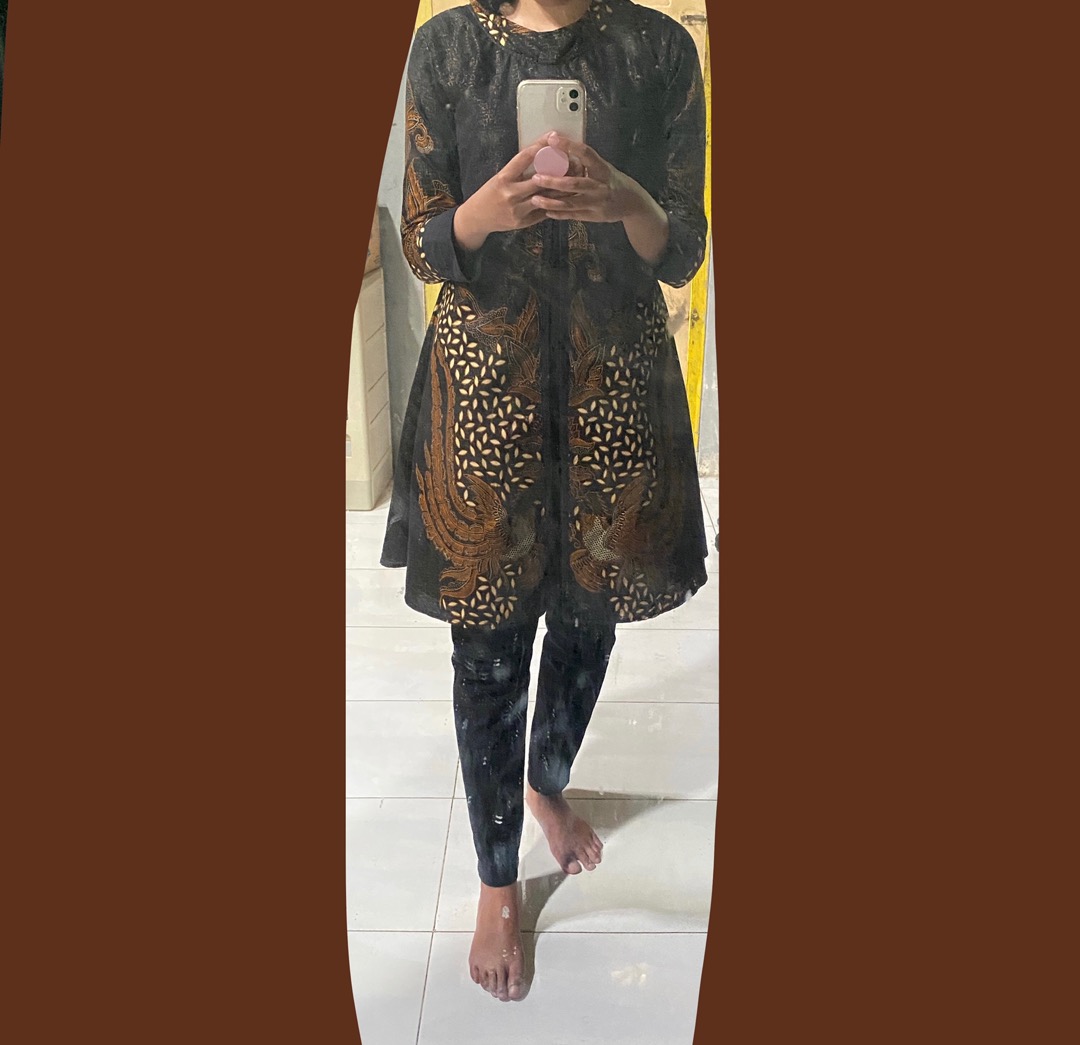 Tunik Atasan Batik Wanita Rianty Batik Aksela