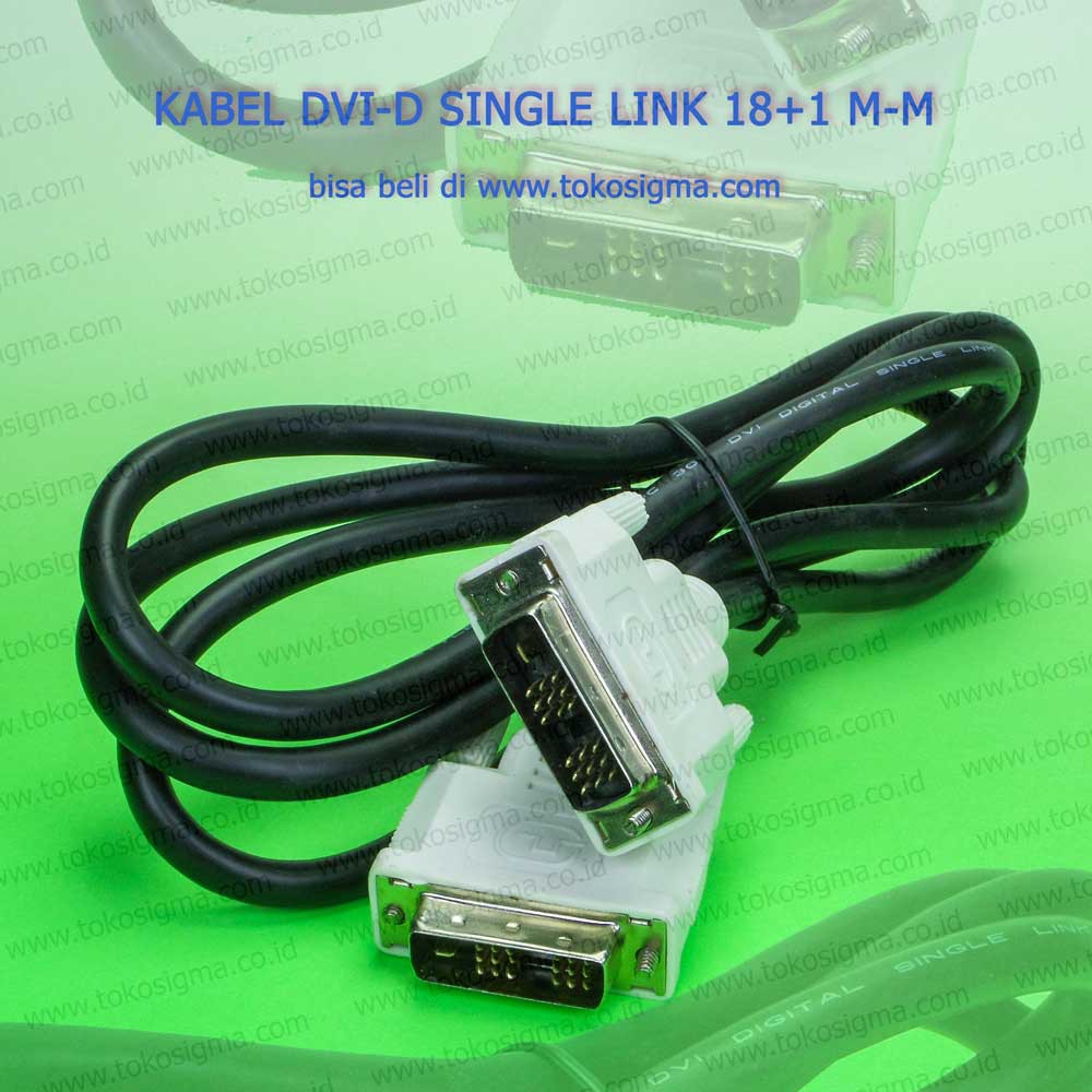 KABEL DVI DIGITAL SINGLE LINK PIN 18+1 M-M